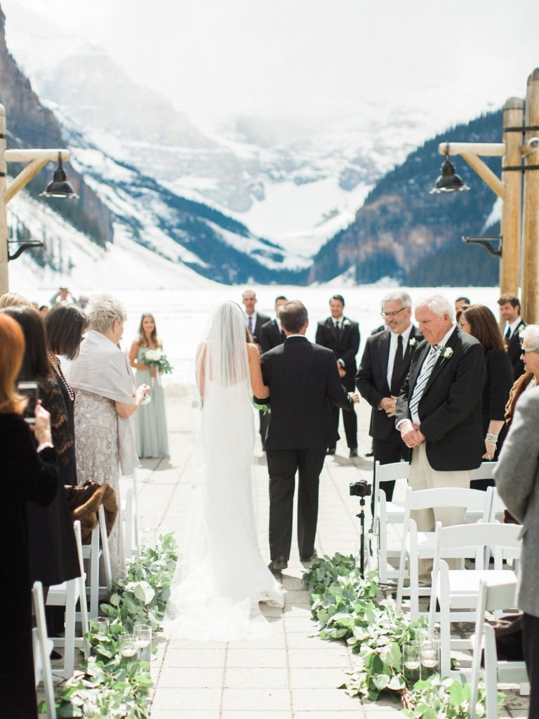 Stunning Destination Fairmont Chateau Lake Louise Wedding | Banff